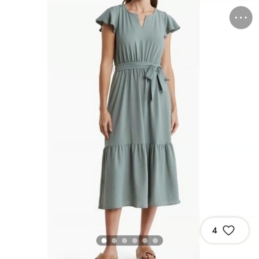 Lucky❣️brand Sage Green Maxi Dress